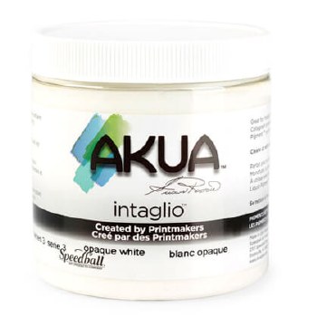 Akua Intaglio Ink 236ml Opaque White