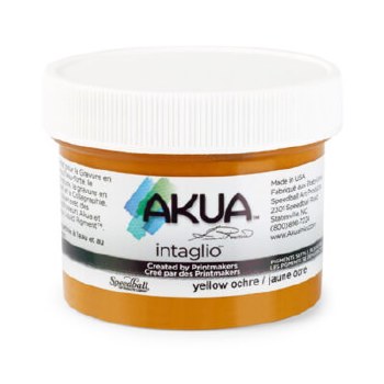 Akua Intaglio Ink 59ml Yellow Ochre