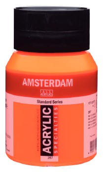 Amsterdam Acrylic 500ml Reflex Orange