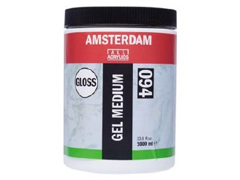Amsterdam Gel Medium 1000ml - GLOSS