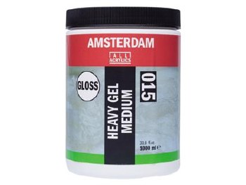 Amsterdam Heavy Gel Medium 1000ml - GLOSS