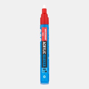 Amsterdam Acrylic Marker Brilliant Blue - Medium
