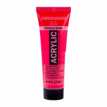Amsterdam Acrylic 20ml Metallic Red