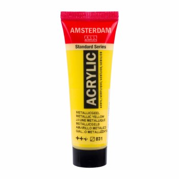 Amsterdam Acrylic 20ml Metallic Yellow