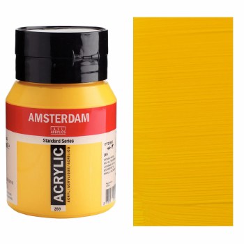 Amsterdam Acrylic 500ml Azo Yellow Medium