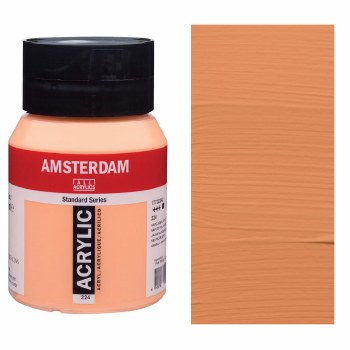 Amsterdam Acrylic 500ml Naples Yellow Red