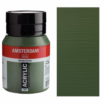 Amsterdam Acrylic 500ml Olive Green Deep