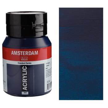 Amsterdam Acrylic 500ml Prussian Blue Phthalo