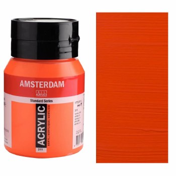 Amsterdam Acrylic 500ml Vermilion