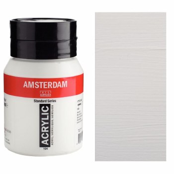 Amsterdam Acrylic 500ml Zinc White