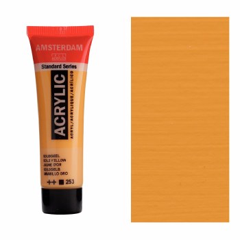 Amsterdam Acrylic 20ml Gold Yellow
