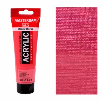 Amsterdam Acrylic 20ml Metallic Red