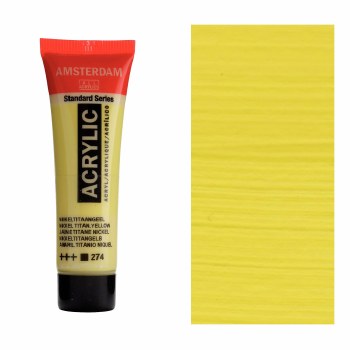 Amsterdam Acrylic 20ml Nickel Titanium Yellow