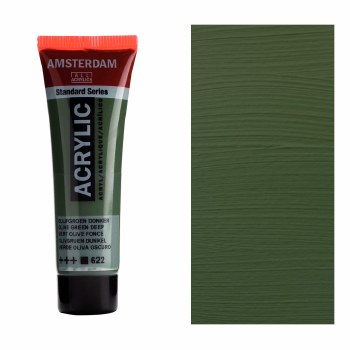 Amsterdam Acrylic 20ml Olive Green Deep