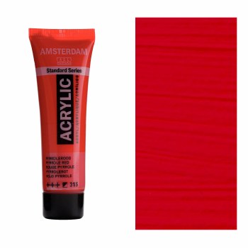 Amsterdam Acrylic 20ml Pyrrole Red