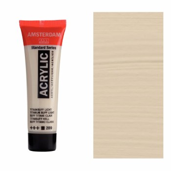 Amsterdam Acrylic 20ml Titanium Buff Light