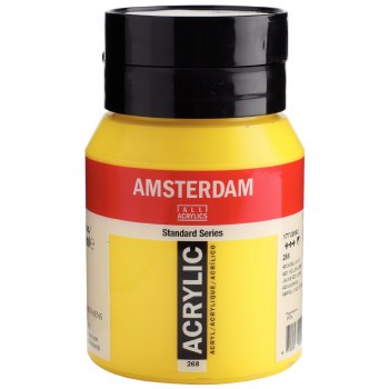 Amsterdam Acrylic 500ml Azo Yellow Light