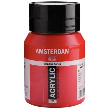 Amsterdam Acrylic 500ml Carmine