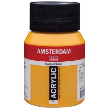 Amsterdam Acrylic 500ml Gold Ochre