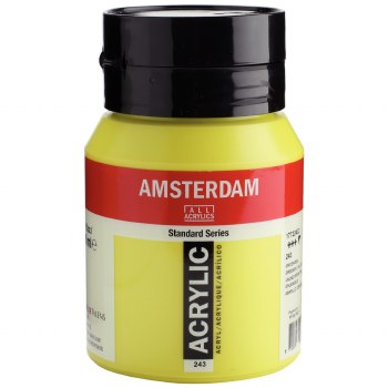 Amsterdam Acrylic 500ml Greenish Yellow