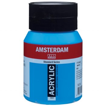 Amsterdam Acrylic 500ml Manganese Blue Phtalo