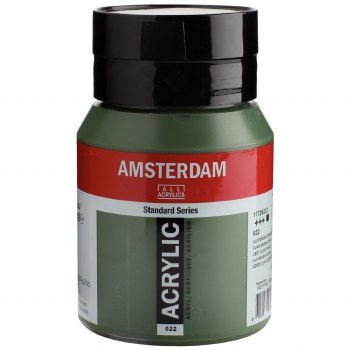 Amsterdam Acrylic 500ml Olive Green Deep