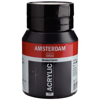 Amsterdam Acrylic 500ml Oxide Black