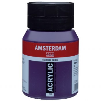 Amsterdam Acrylic 500ml Permanent Blue Violet