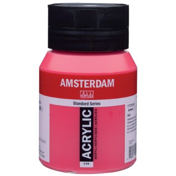 Amsterdam Acrylic 500ml Permanent Red Purple