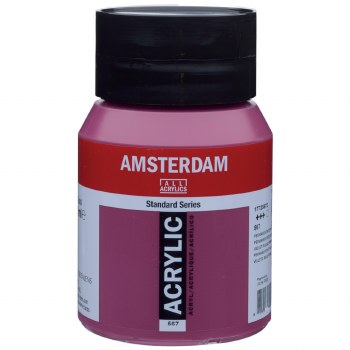Amsterdam Acrylic 500ml Permanent Red Violet