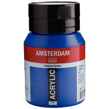 Amsterdam Acrylic 500ml Phthalo Blue