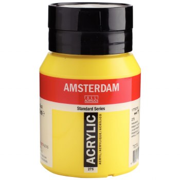 Amsterdam Acrylic 500ml Primary Yellow