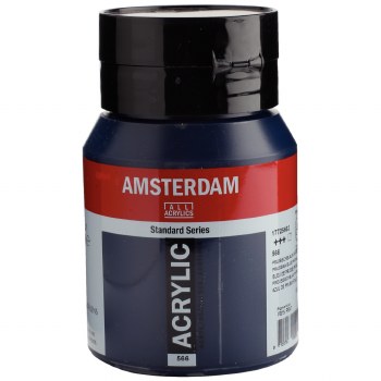 Amsterdam Acrylic 500ml Prussian Blue Phthalo