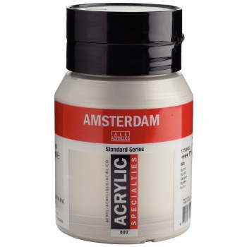 Amsterdam Acrylic 500ml Silver