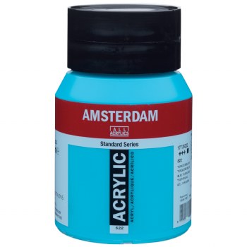 Amsterdam Acrylic 500ml Turquoise Blue