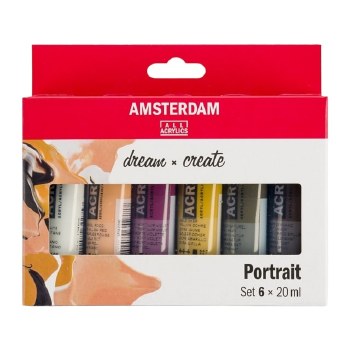 Amsterdam Acrylic Portrait Set