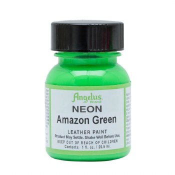 Angelus Leather Paint 29.5ml - NEON Amazon Green
