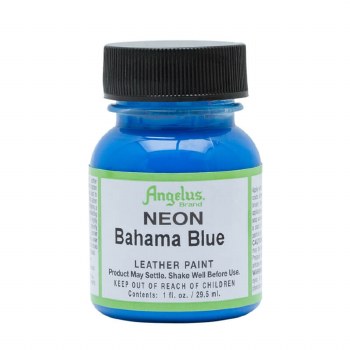 Angelus Leather Paint 29.5ml - NEON Bahama Blue