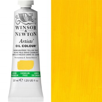Winsor & Newton Artist's Oil Colour 37ml Cadmium-Free Yellow Pale