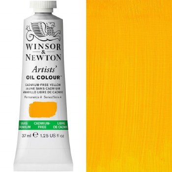 Winsor & Newton Artist's Oil Colour 37ml Cadmium-Free Yellow