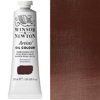 Winsor & Newton Artist's Oil Colour 37ml Warm Brown Pink