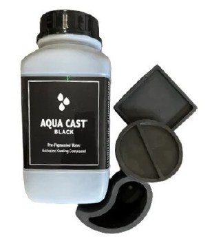 Aqua Cast® Water Activated Casting Compound Black 1.1kg