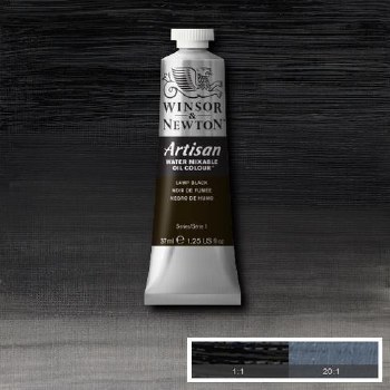 Winsor & Newton Artisan 37ml Lamp Black