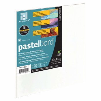 Ampersand Pastelbord White 20x20cm - 3mm
