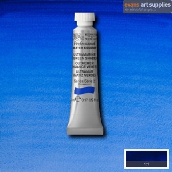 W&N Professional Watercolour 5ml Ultramarine Green Shade