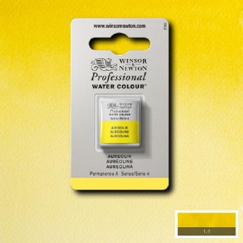 W&N Professional Watercolour Half Pan Aureolin