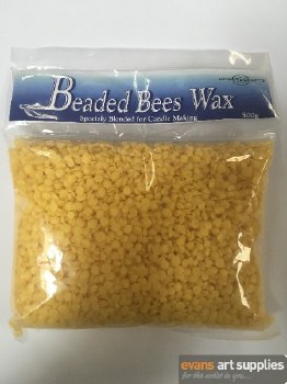 Beeswax Yellow Beaded 500g
