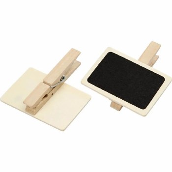 Blackboard with Clother Peg - Large pack 6
