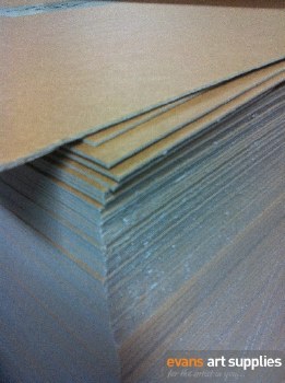 Heavy Brown Chipboard 2mm (Min 15 Sheets for Shipping)