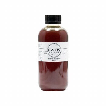 Gamblin 237ml Burn Plate Oil #000